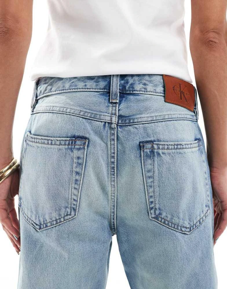 Calvin Klein Calvin Klein Jeans signature 90s grunge jeans in dark wash 4