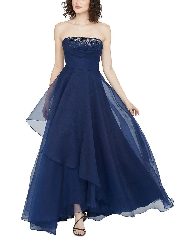 Theia Aubrey Strapless Gown 4