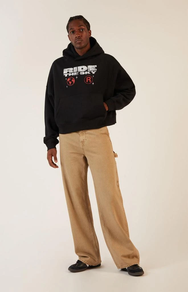 PacSun Ride The Sky Cropped Hoodie 4