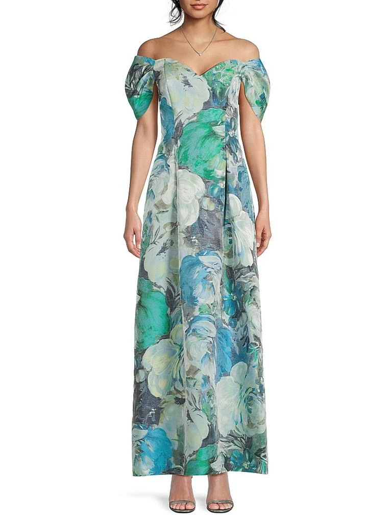 Shop Floral Jacquard Gown on Sale at BeyondStyle  Get 70% Off Floral  Jacquard Gown with Limited-Time Flash Deals, Exclusive Discounts, and  Special Offers. Enjoy Unbeatable Savings on Floral Jacquard Gown, Compare