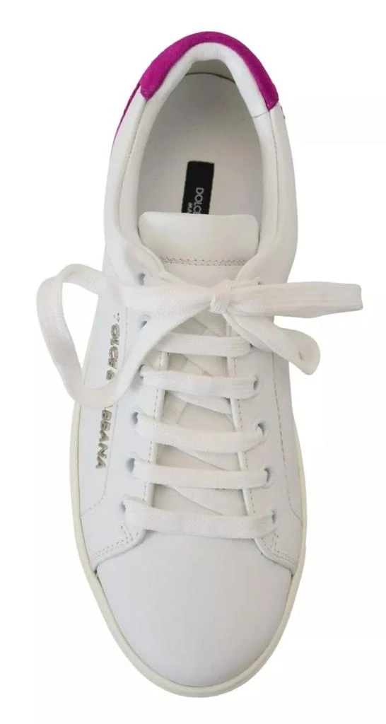 Dolce & Gabbana Classic Sneakers Women Leather Women's Shoes (Pre-Owned) 3