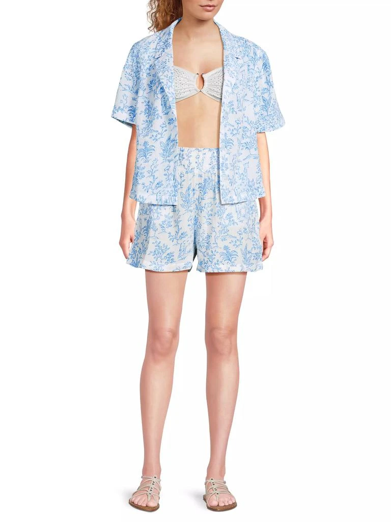 Lilly Pulitzer Montee Cotton Cover-Up Shirt 2