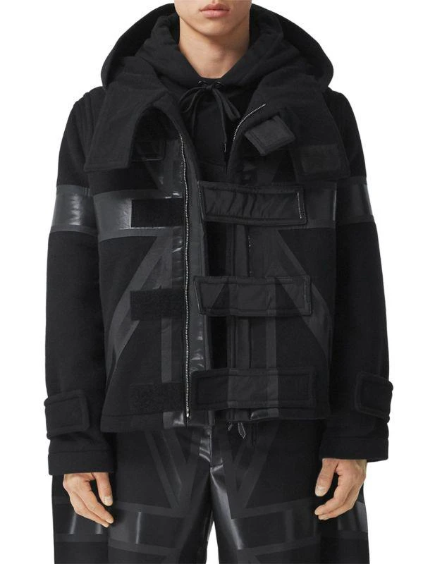 Burberry Hooded Union Jack Coat 1
