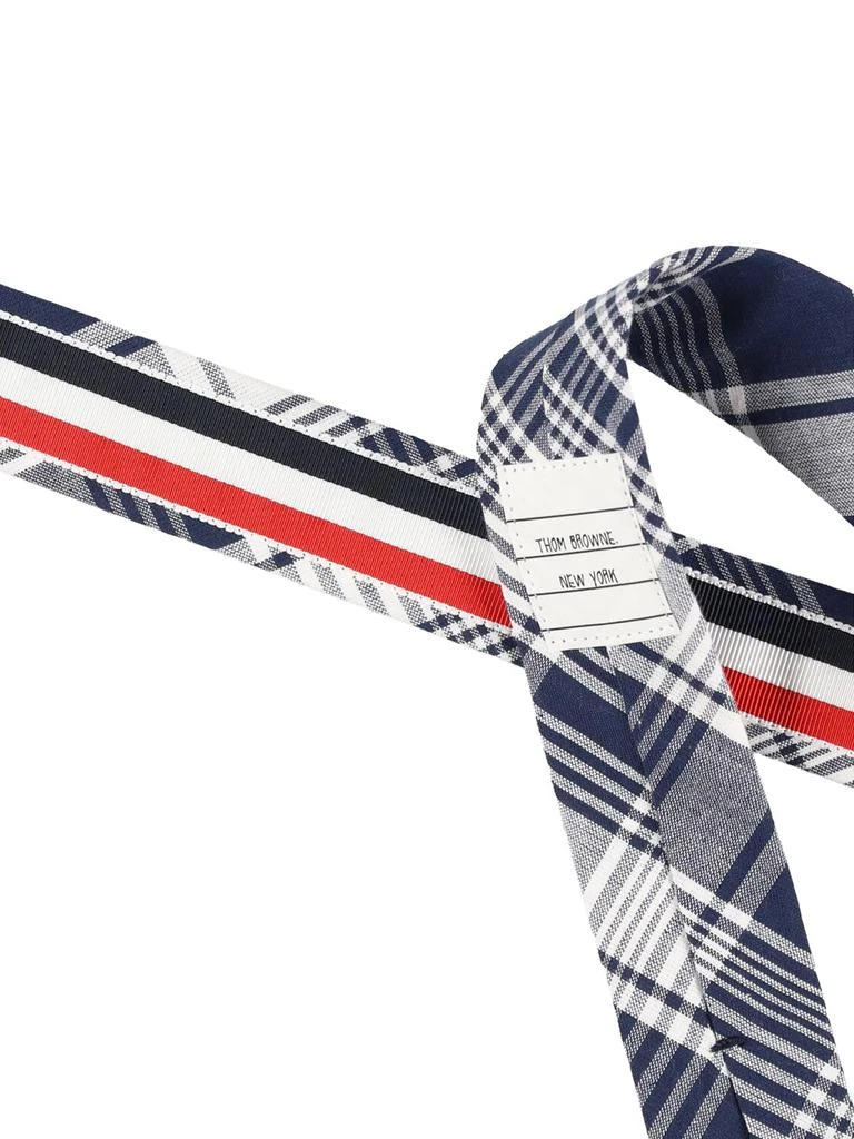 Thom Browne Classic Madras Check Tie 2