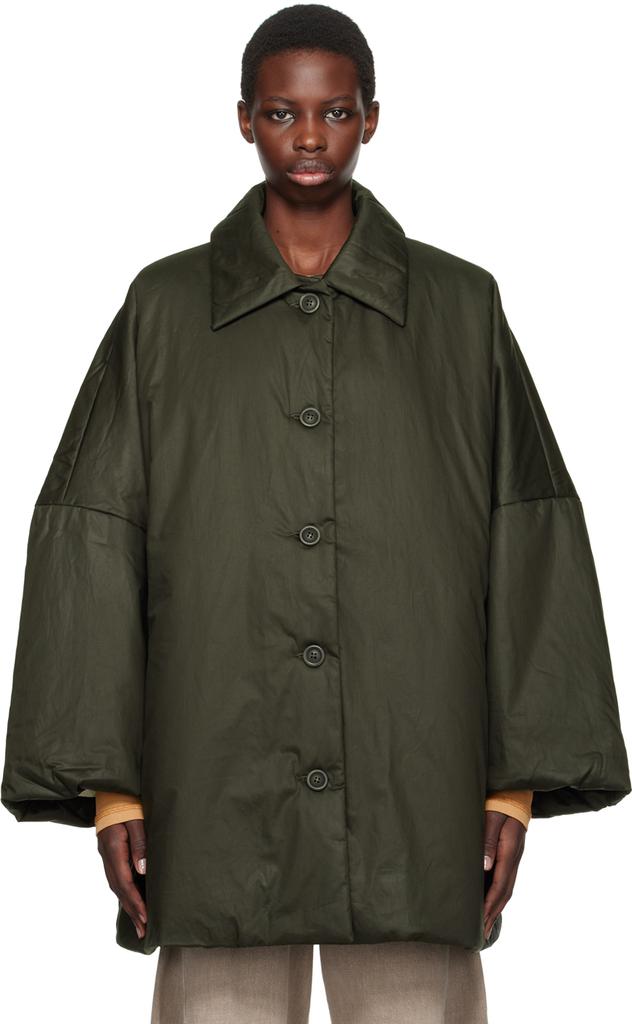 ジャケット・アウター casey casey triangle coat S Casey Casey Triangle Coat Lacqed Black – Neighbour