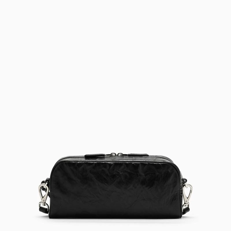 Prada Black leather shoulder bag 5