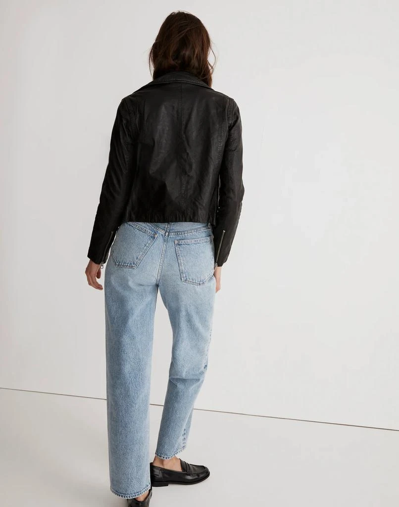 Madewell The Washed Leather Motorcycle Jacket 3