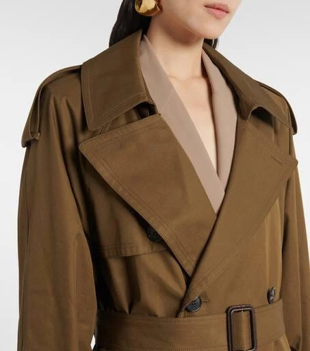 Yves Saint Laurent Cotton trench coat 4