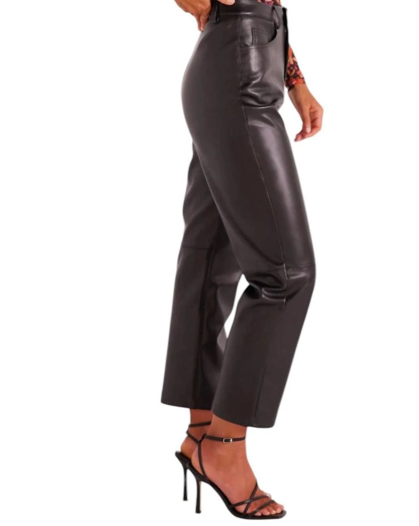 Minkpink Minkpink - Leena Faux Leather Pants 3