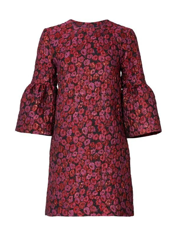 Equipment Floral Jacquard Mini Dress 4