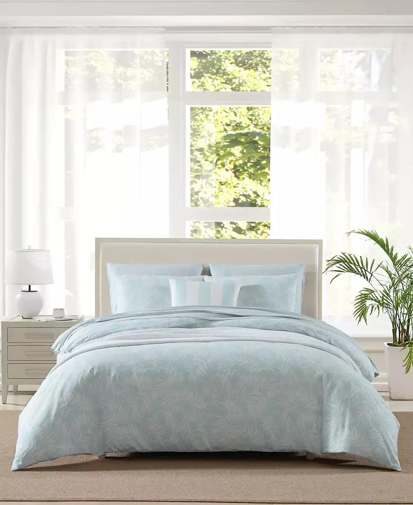 Tommy Bahama Art Of Palms Reversible 3 Piece Duvet Cover Set 1