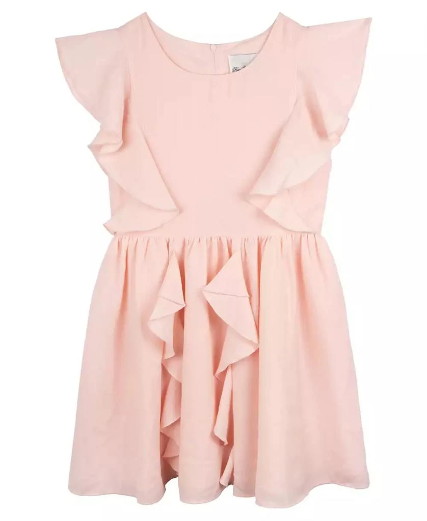 Rare Editions Big Girls Crinkle Gauze Dress 1
