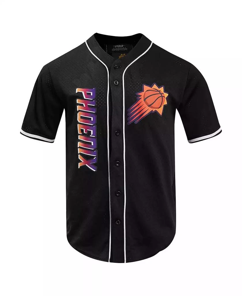 Pro Standard Men's Black Phoenix Suns 2023/24 City Edition Mesh Baseball Jersey 3