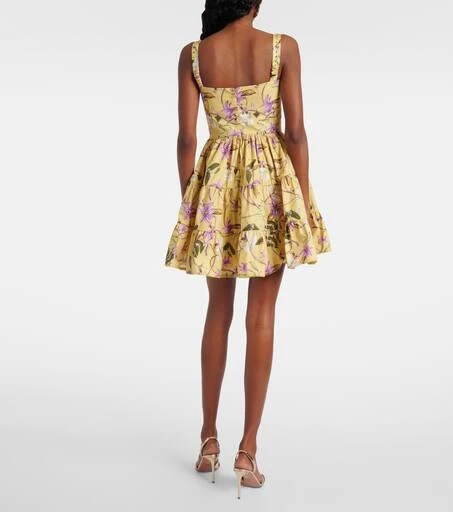 Agua by Agua Bendita Lima printed cotton minidress 3