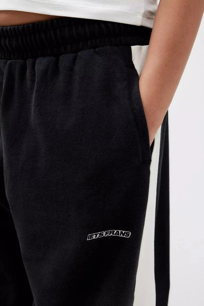 iets frans iets frans... Black Panelled Harri Baggy Jogger Pant 7