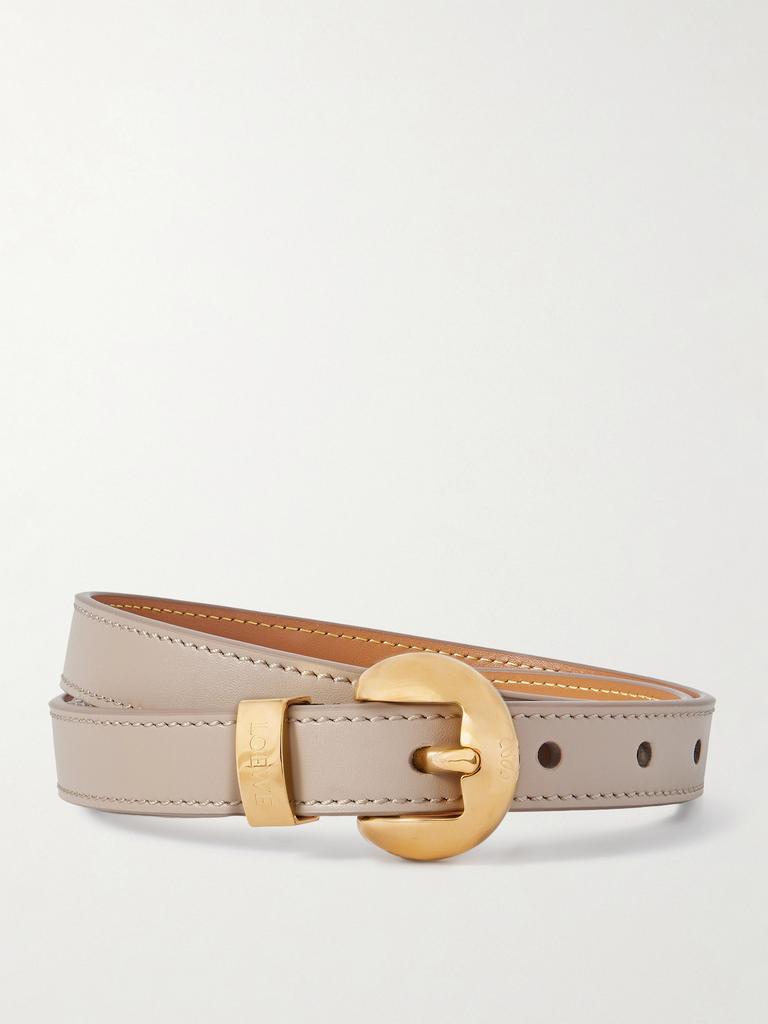 LOEWE Pebble 皮革腰带 中性色 95 - Belts - Free Shipping LOEWE Pebble 皮革腰带 中性色 95 - Belts - Free Shipping