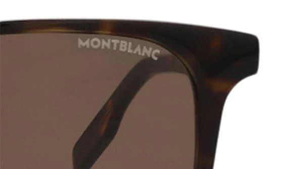 MontBlanc 54mm Square Sunglasses 5