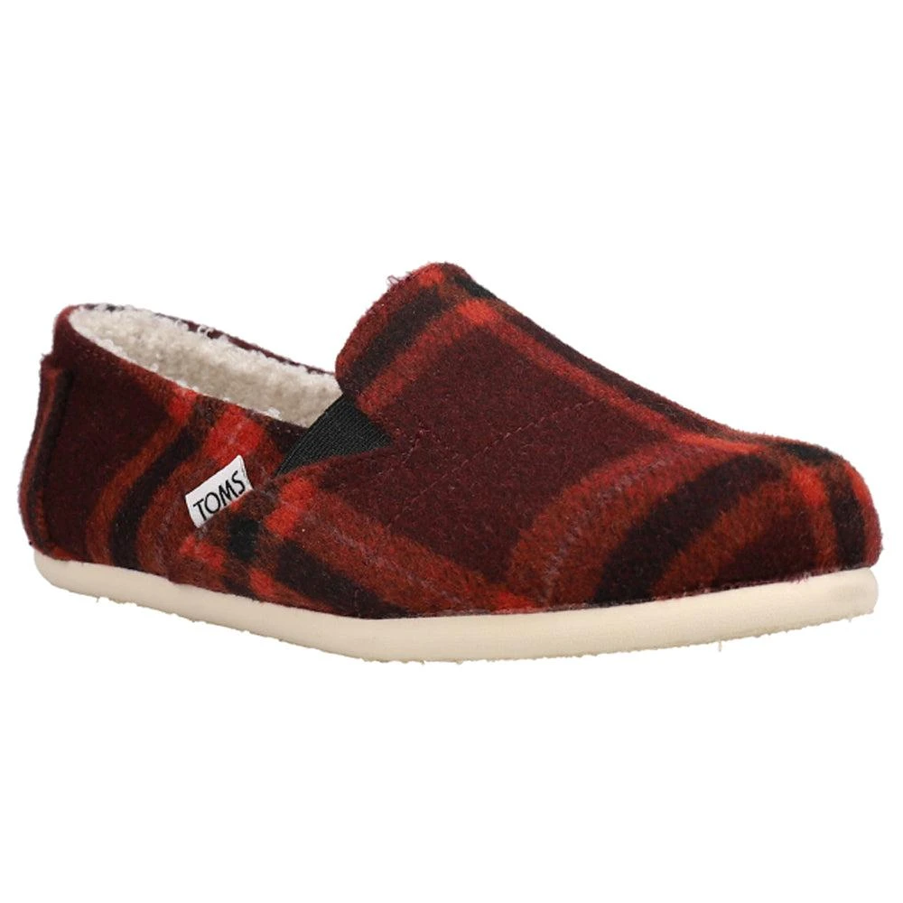 TOMS Redondo Plaid Slip On Flats 2