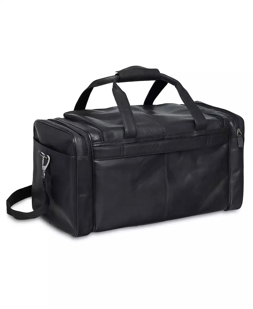 Mancini Leather Goods Buffalo Collection Carry on Duffle Bag 3