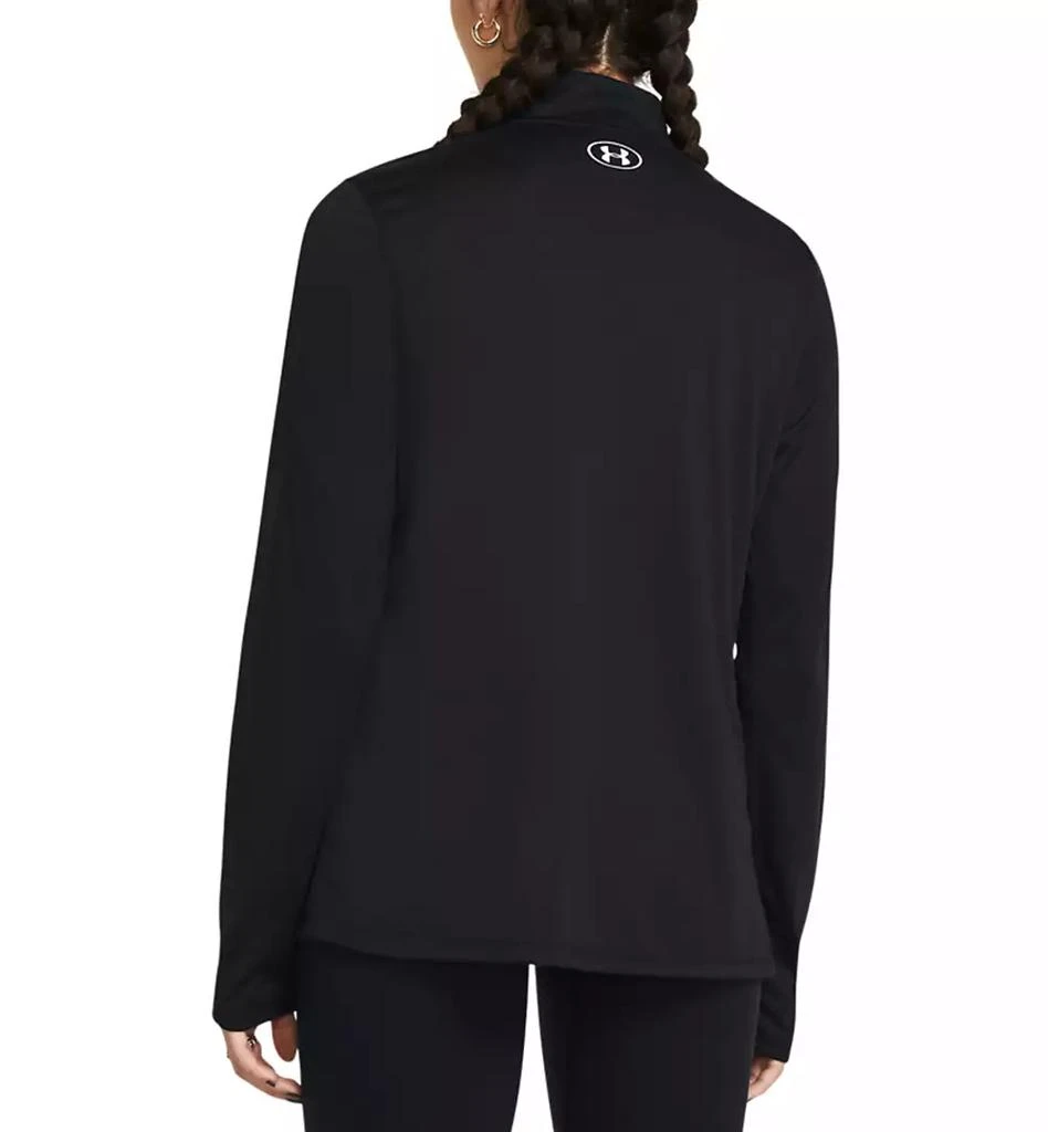 Under Armour Women's Solid Tech Half-Zip Logo Top 2