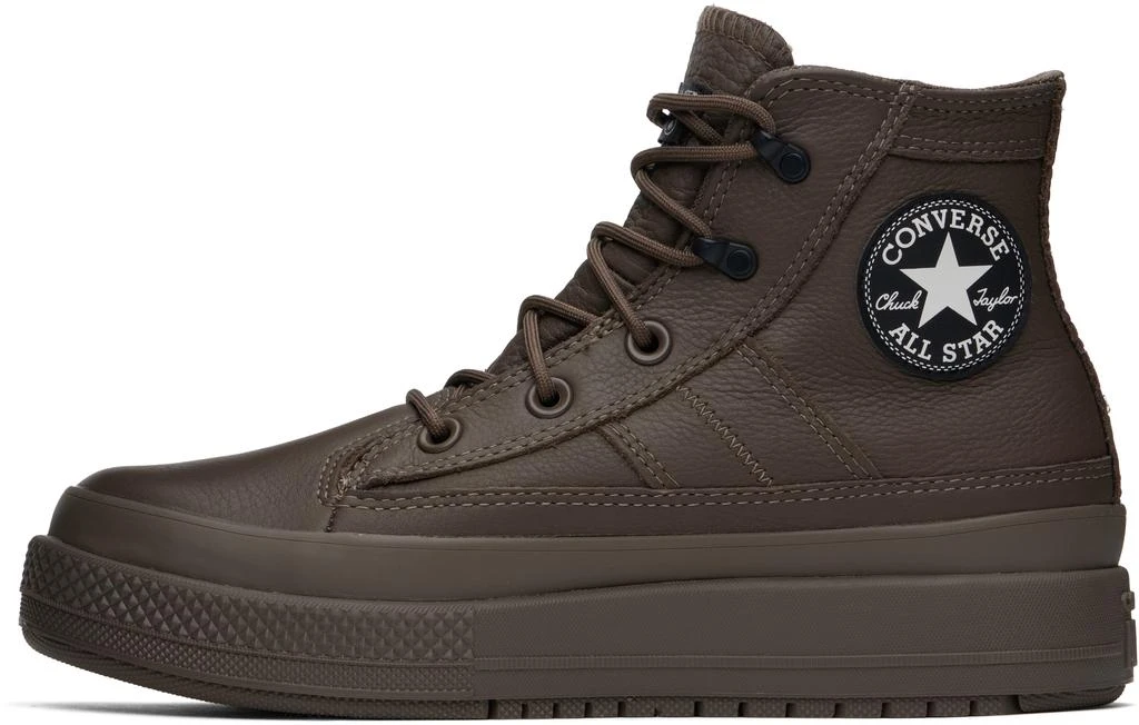 Converse Brown Chuck Taylor All Star Equip Waterproof High Top Sneakers 3