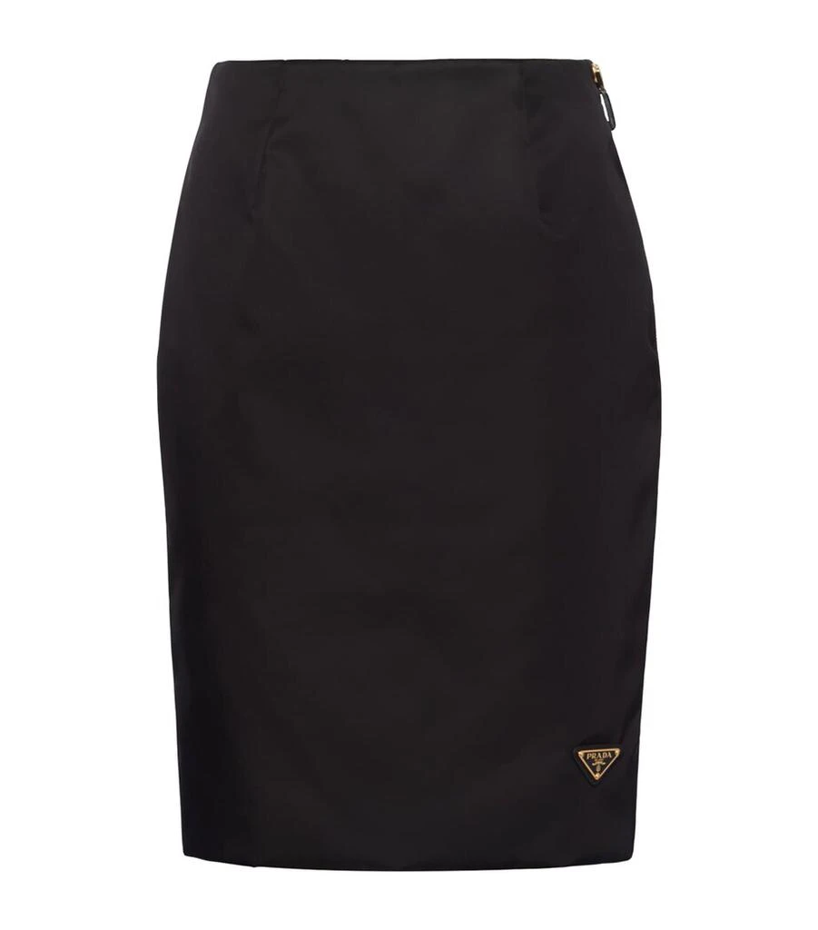 Prada Re-Nylon Pencil Skirt 1