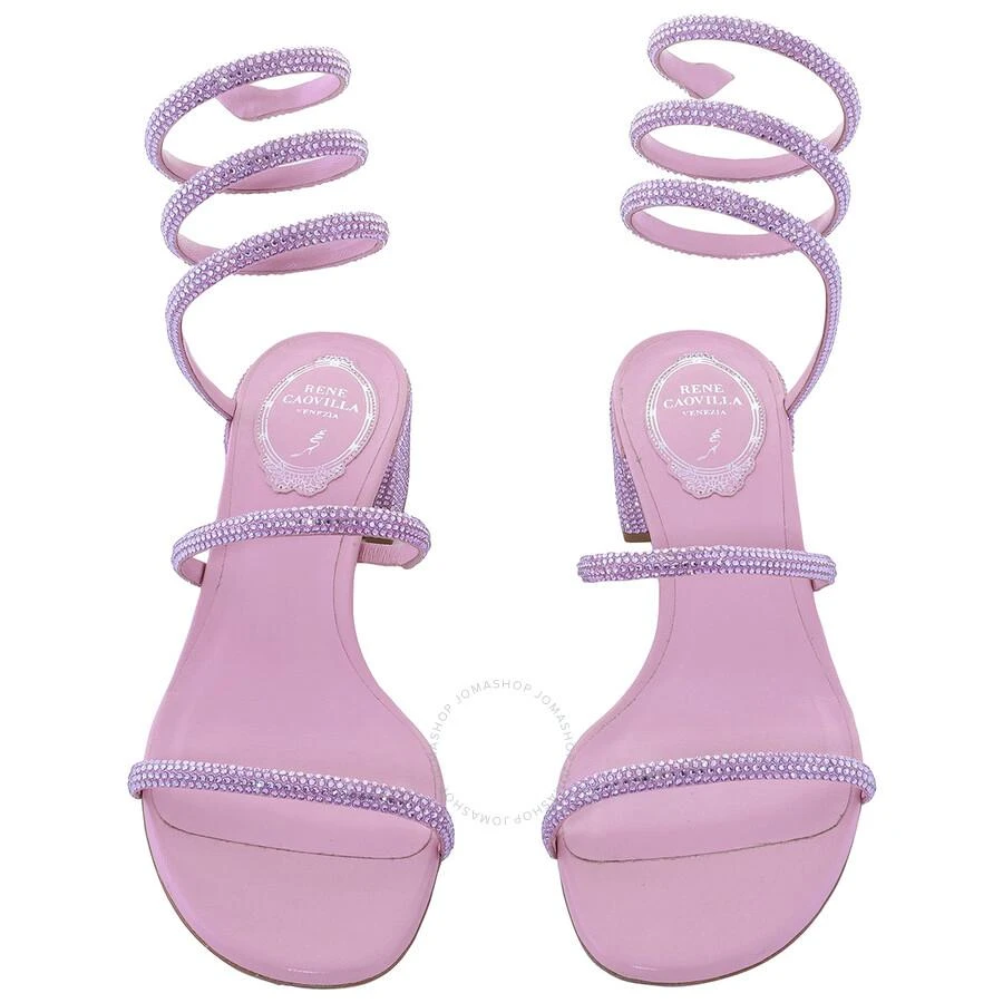 Rene Caovilla Rene Caovilla Cleo Crystal-Embellished Sandals, Brand Size 36.5 ( US Size 6.5 ) 3