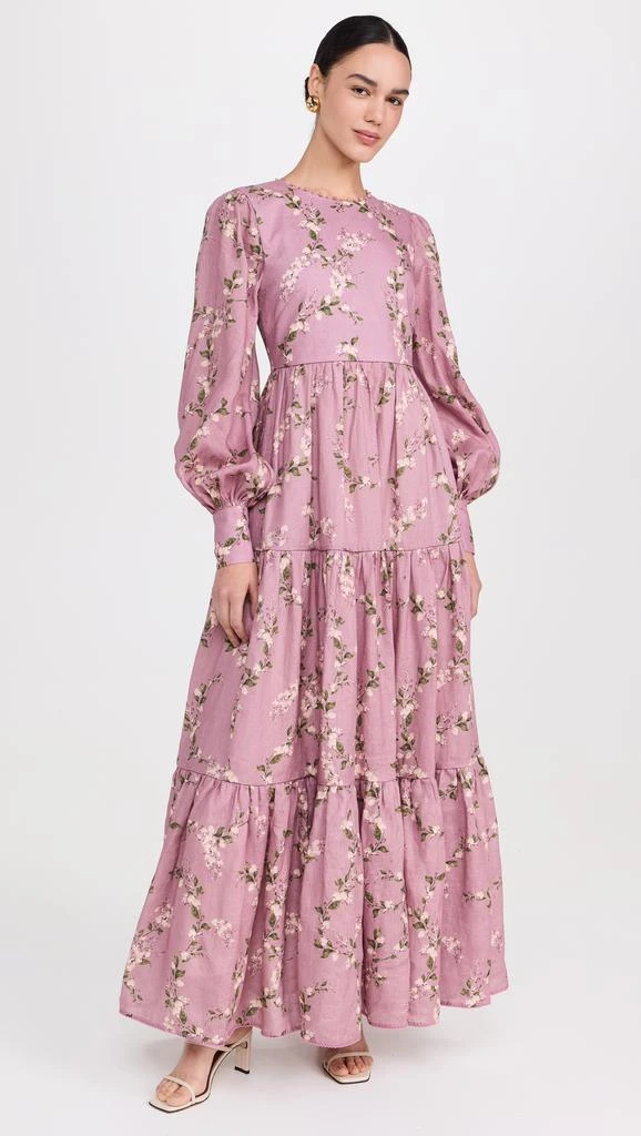 Agua by Agua Bendita Nuez Wisteria Dress 7