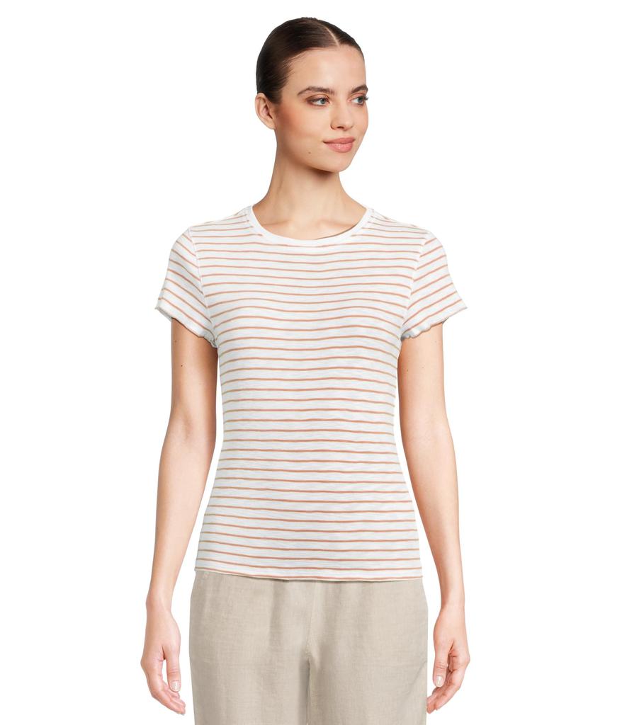 Lilla P Striped Crewneck