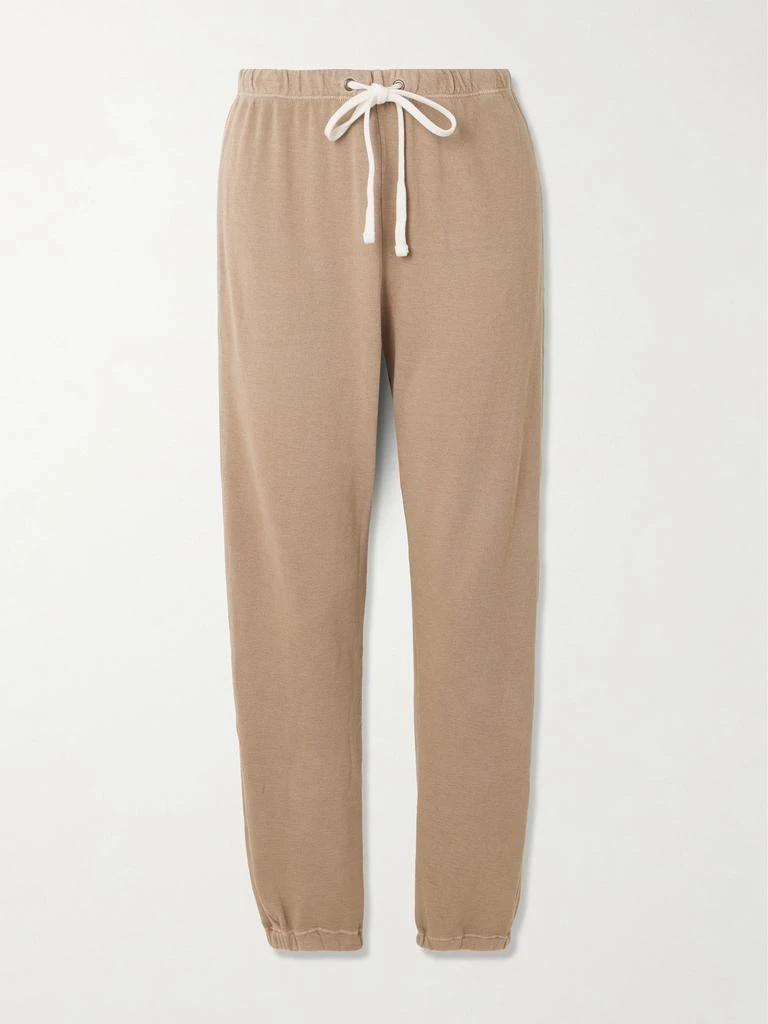 James Perse Cotton Slim-fit Track Pants - Light brown