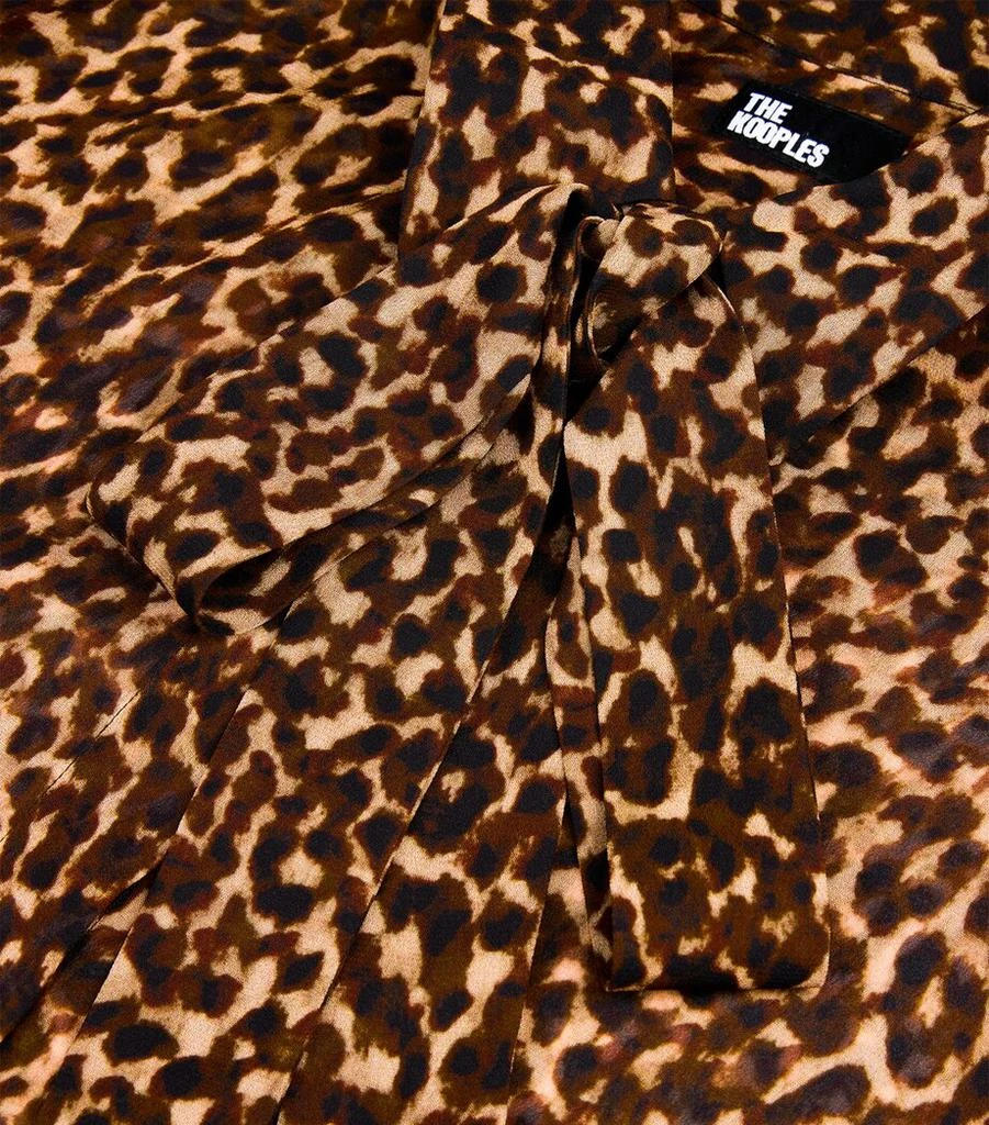 The Kooples Semi-Sheer Leopard Shirt 6