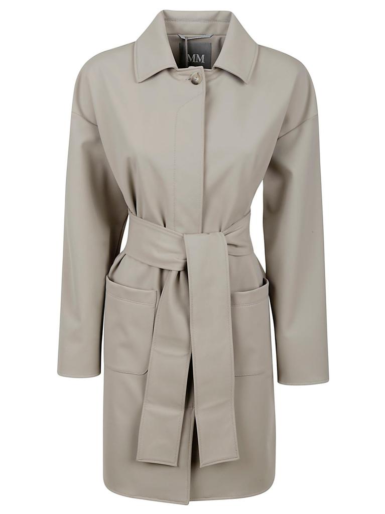 Max Mara Farnese Trench Coat In Suede - Coats - BeyondStyle