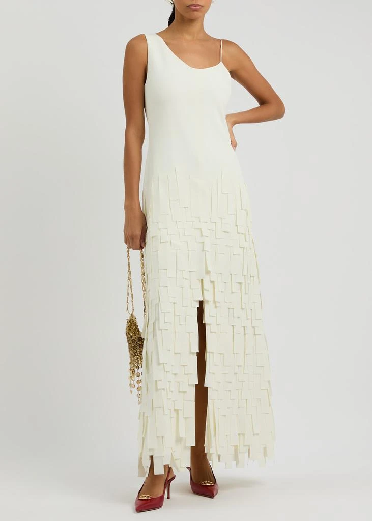 A.W.A.K.E MODE Laser-cut crepe maxi dress 4