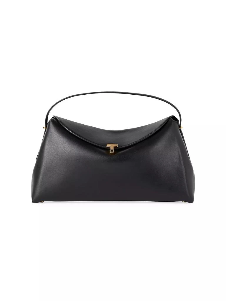 Totême T-Lock Leather Top Handle Bag 1