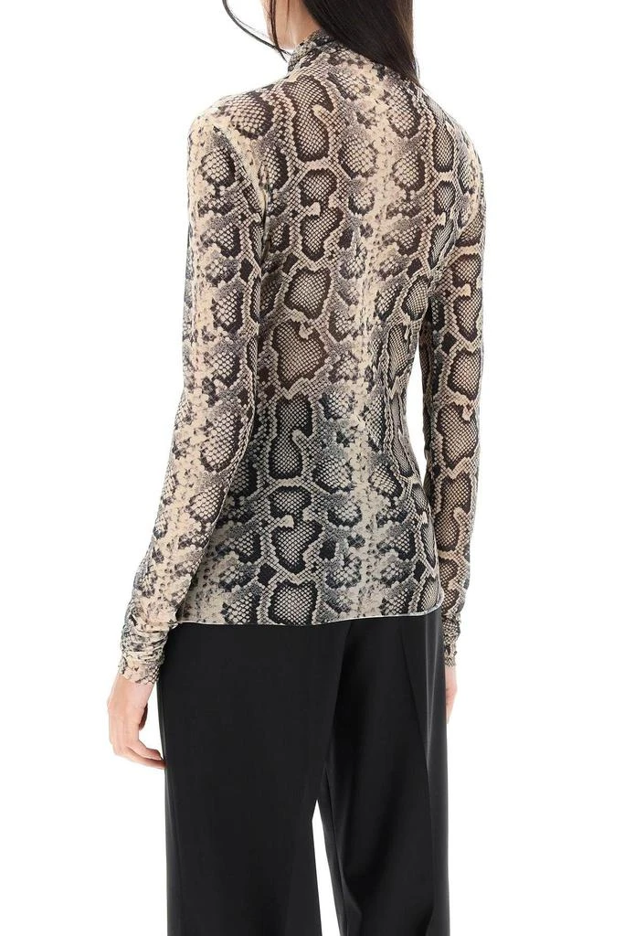 SPORTMAX Proteo mesh top with python print 4