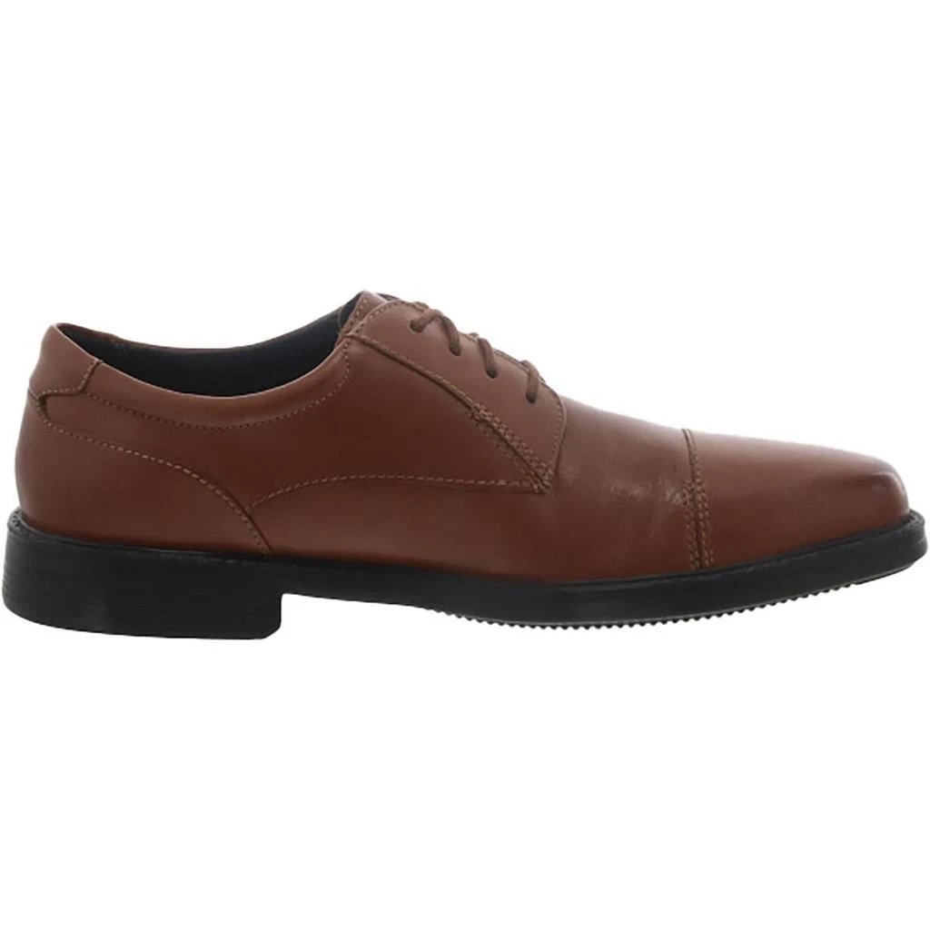 Bostonian Wenham Cap Womens Leather Square Toe Cap Toe Oxfords 3