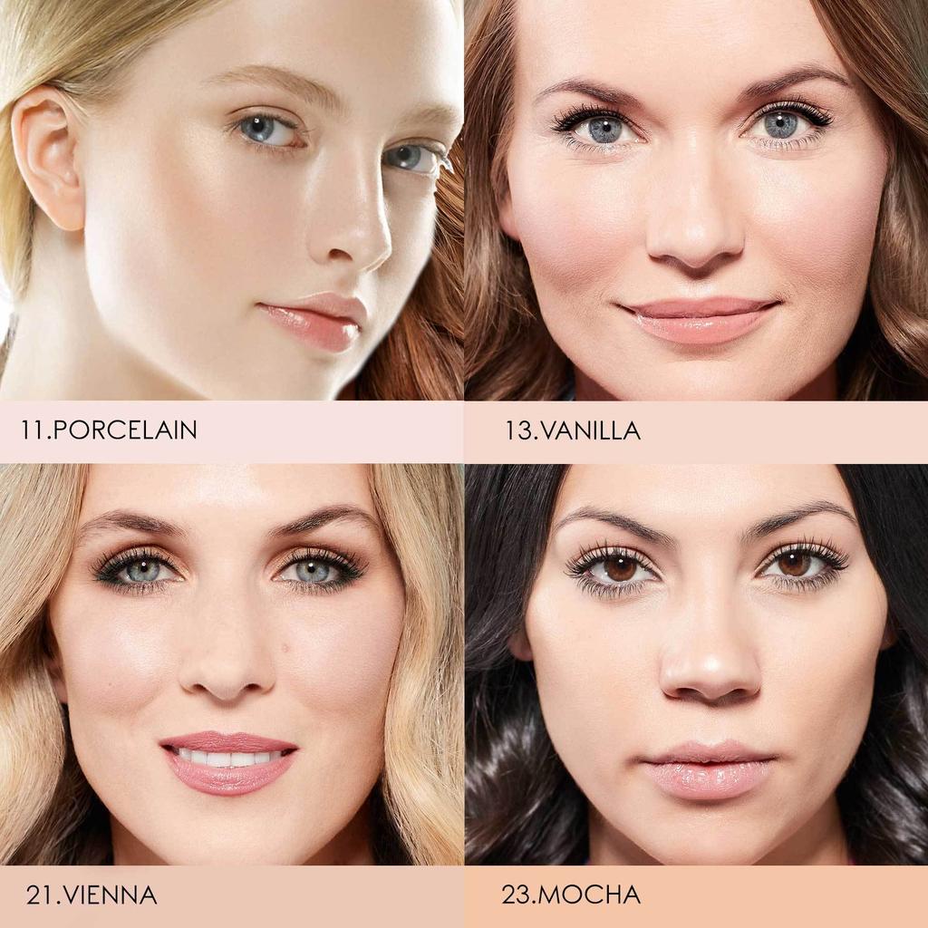 Mirenesse 10 Collagen Cushion Compact Foundation Refill - Winner Best Foundation - 28. Cocoa