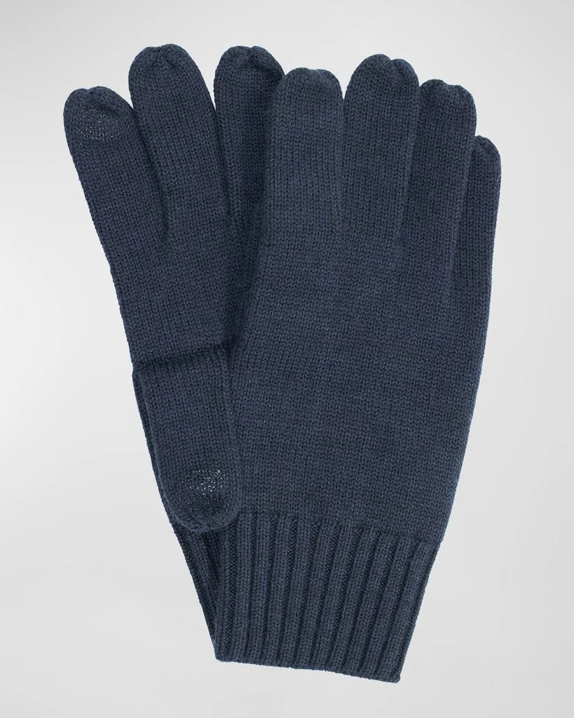 Portolano Men's Wool Touchscreen Gloves 1