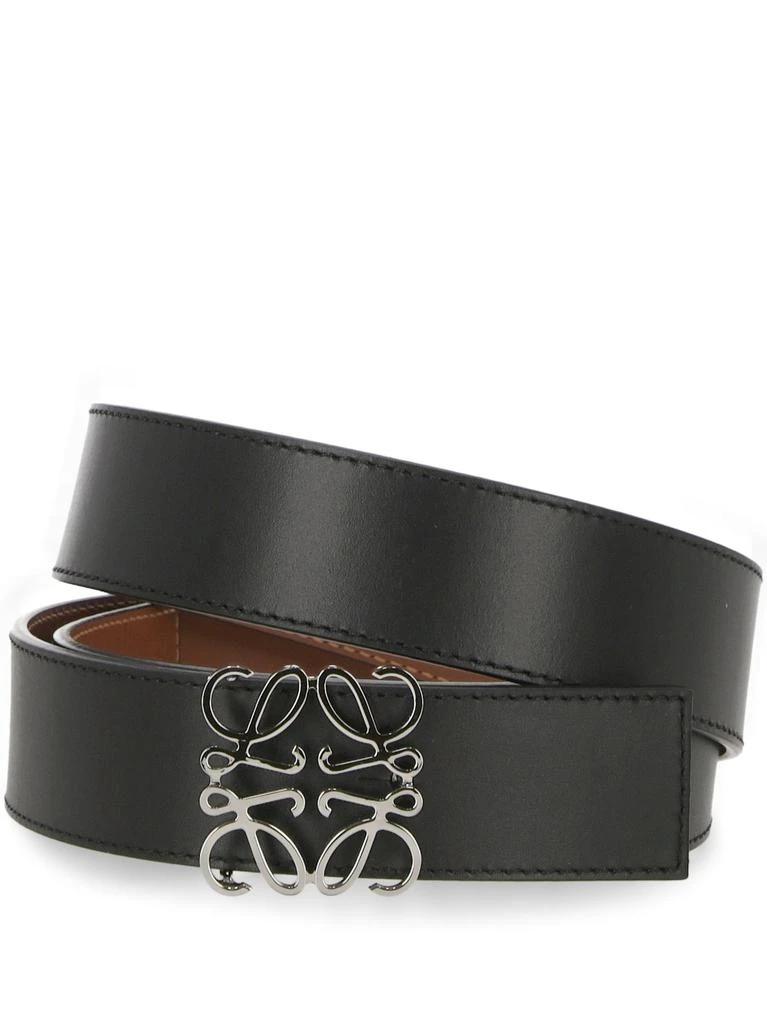 Loewe Loewe Reversible Anagram Buckle Belt 1