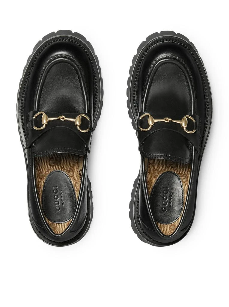 Gucci WOMEN`S LUG SOLE LOAFER WITH HORSEBIT 5