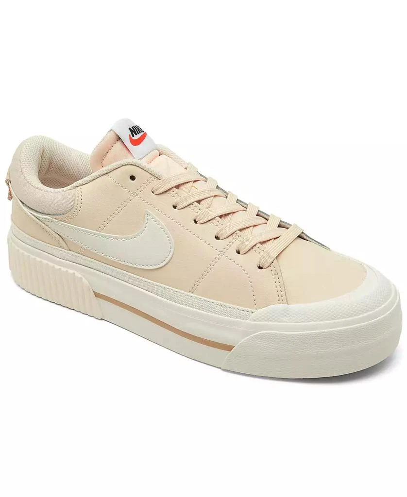 NIKE Women's Court Legacy Lift Platform Casual Sneakers from Finish Line 1
