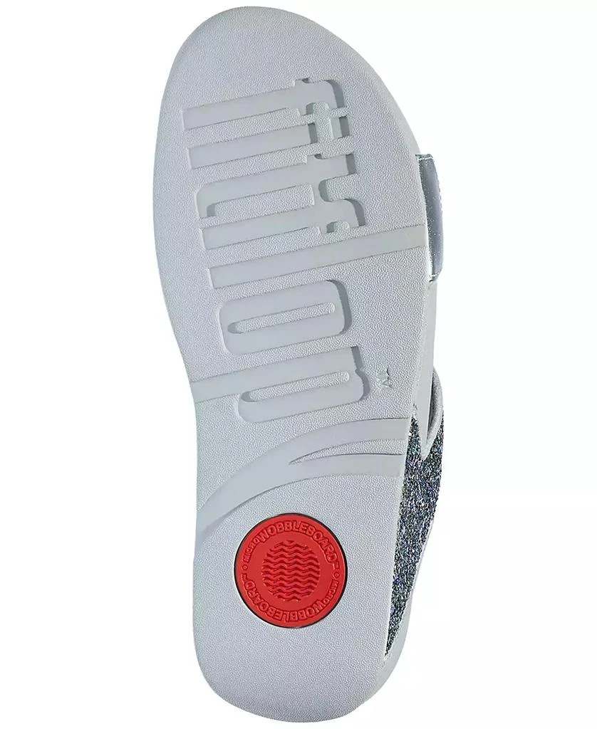 FitFlop Women's Lulu Multi-Tonal Glitter Wedge Sandals 5