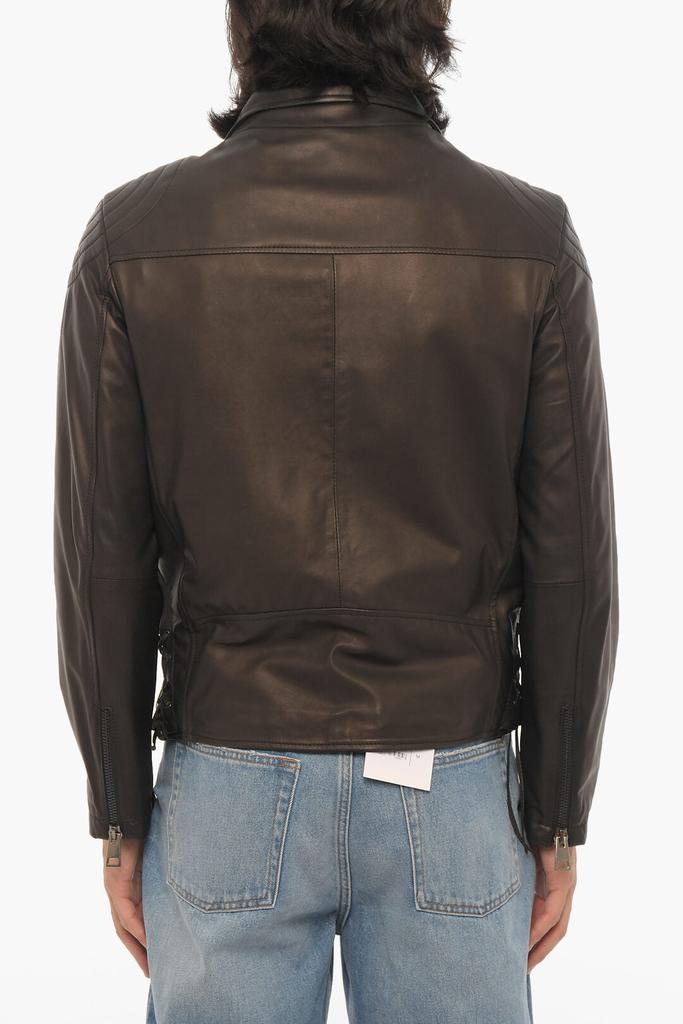 DACUTE Leather DYLAN Jacket with Zip Closure