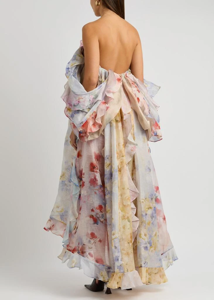 spaulding linen dress Natural Private Retreat Linen Dress