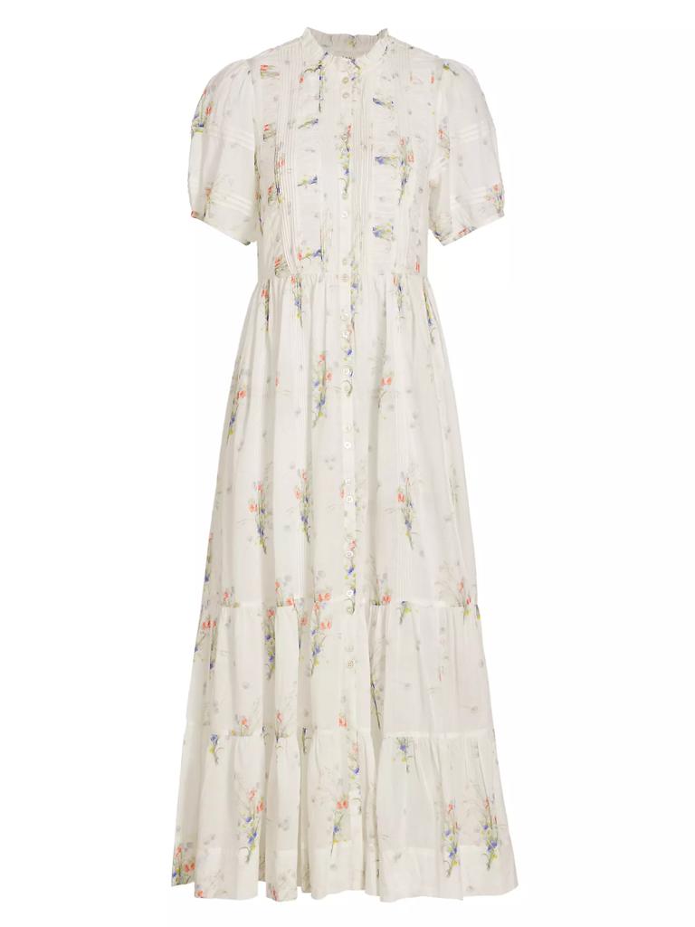 DÔEN Haleigh Floral Cotton Maxi Dress