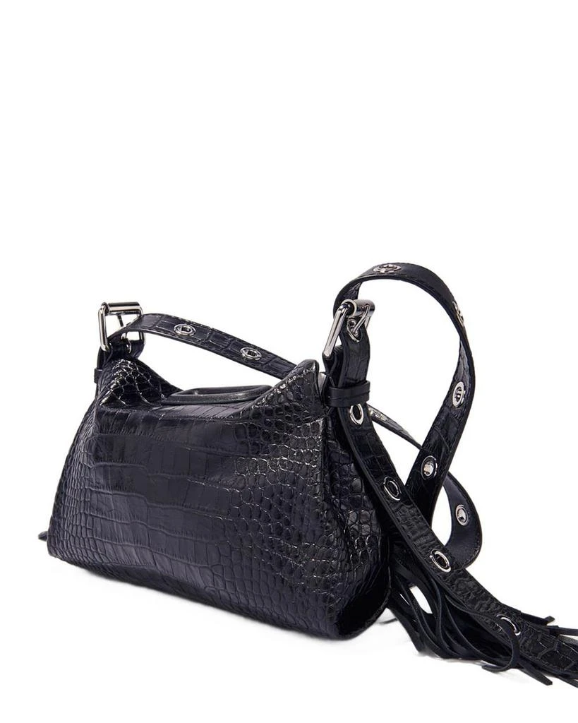 Maje Miss M Mini Embossed Leather Bag 8