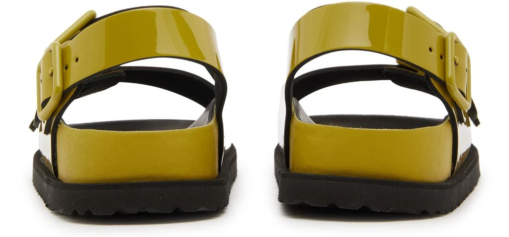 Birkenstock Milano shiny patent leather sandals 4