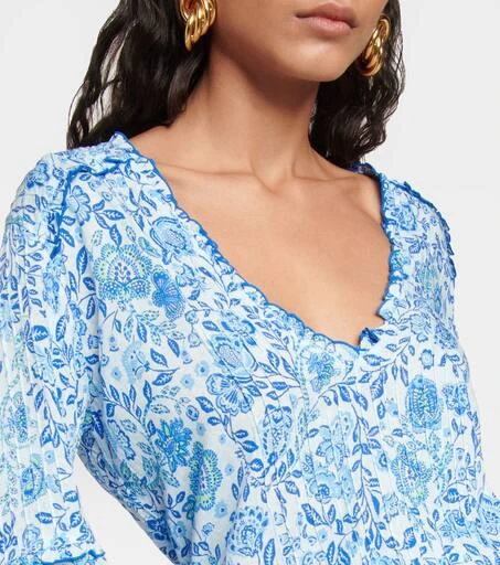 Poupette St Barth Ilona floral minidress 4
