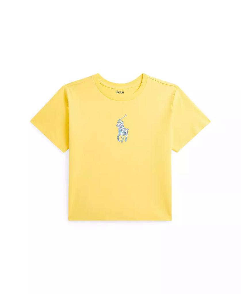 Ralph Lauren Big Girls Big Pony Jersey Boxy T-Shirt