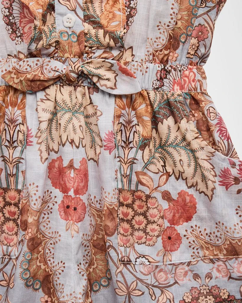 Zimmermann Girl
s Daylight Floral Frill Playsuit, Size 1-12 3